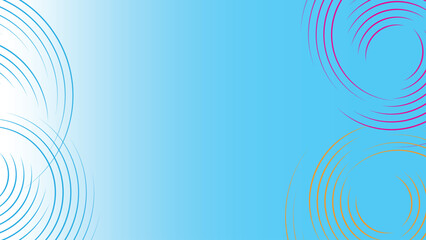 Seamless modern linear vector pattern with abstract geometric lines on a blue background, perfect for stylish tech surfaces, branding materials, and contemporary digital design