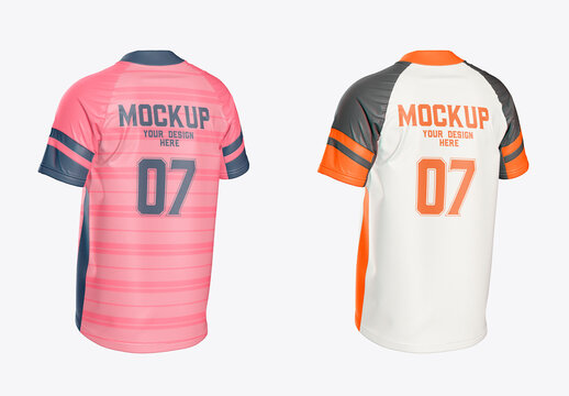 Rugby Jersey Mockup