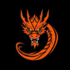 dragon head logo