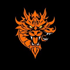 dragon head logo