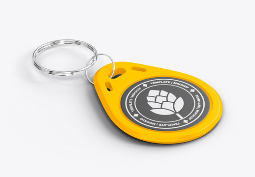 Key Tag Mockup