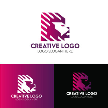 Luxury Lion Logo Design 