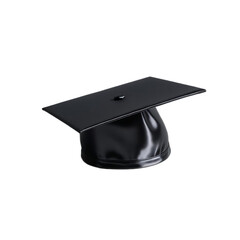 Single Candle Isolated on White Background for Calm and Elegant Decor

