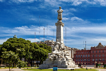 The city of Buenos Aires in Argentina
