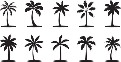 Fototapeta premium palm silhouettes
