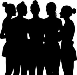 Tennis, players, silhouette, sport,