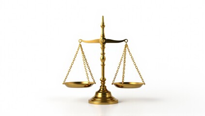 The weight of balance and justice