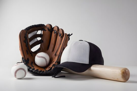 Freshly prepared baseball gear evokes excitement and anticipation.