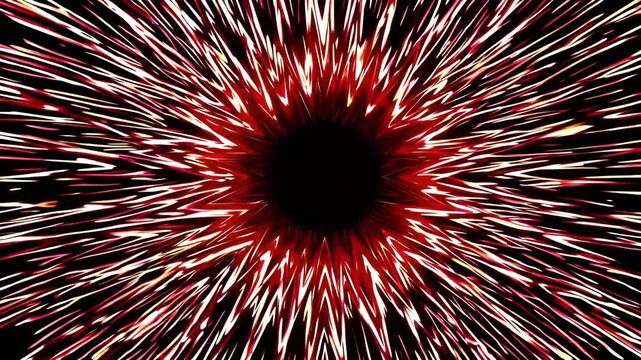 bold zig zag circle bursting animation explodes dynamic 4K cartoon style motion graphic great dramatic intros celebratory pop up effects festive visual storytelling