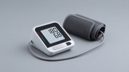 This Digital device measures blood pressure accurately, supporting personal health monitoring efforts.