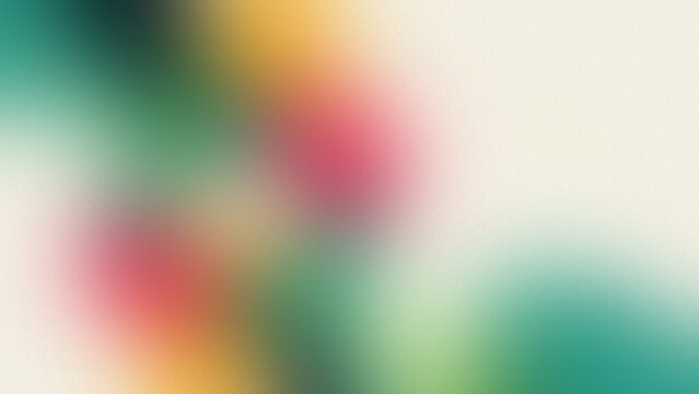 Photo of a soft abstract gradient of vibrant colors with a subtle grainy texture