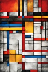 abstract background with squares