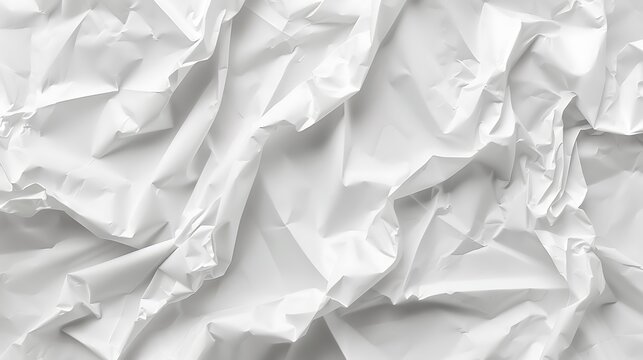 crumpled white paper