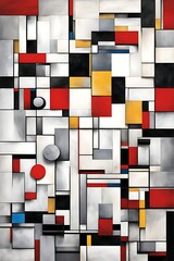 abstract background with squares