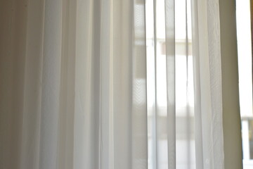 レースのカーテン