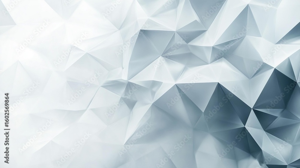 Poster this abstract background features a smooth blend of light and dark shades created by geometrical sha
