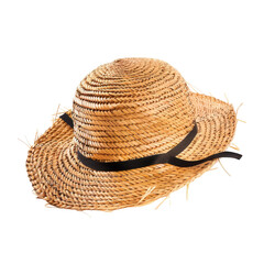 Straw sun hat, light brown