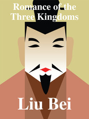 Romance of the Three Kingdoms Liu Bei vector poster