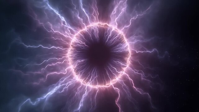 Electrified Energy Ring in Outer Space