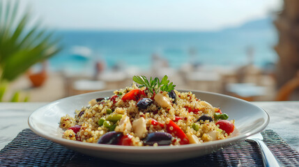 Mediterranean Quinoa Bowl