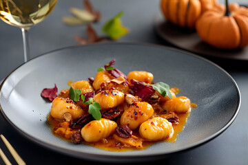 Pumpkin Gnocchi with Brown Butter