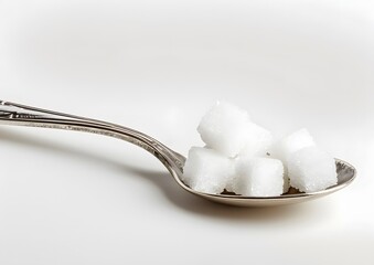 sugar in a spoon