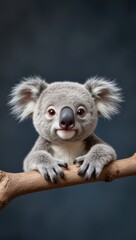 Obraz premium The cute koala baby