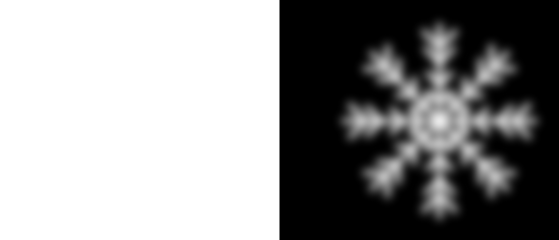 Decorative xmas snowflake isolated