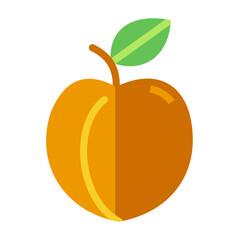 apricot fruit icon