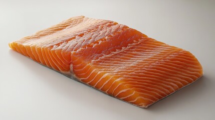 Fresh Salmon Fish with Red Meat (Omega-3 Rich).
