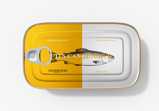 Tin Can Mockup