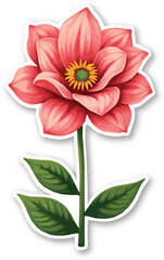 vector illustration of a flower 100% fully editable vector file.