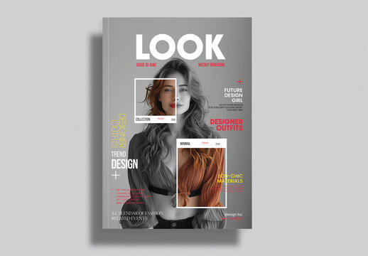 Magazine Cover Design Template