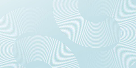 Modern abstract background. Glossy white gradient circle lines. Minimal geometric pattern. Simple graphic elements. Futuristic concept. Suitable for cover  poster  banner  brochure  eps10.