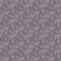 Elegant mauve floral pattern for design inspiration