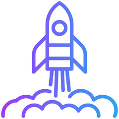 Startup icon for digital nomad, website, application, printing, document, poster design, etc