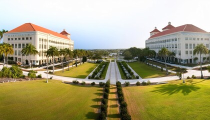 Fototapeta premium Education Institutes, Universities, Colleges, and School Buildings