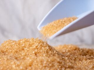 Organic Light Brown Sugar with versatile scoop.