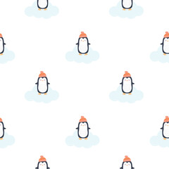 pattern with penguin