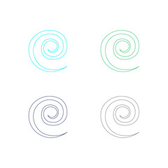 WATER SPLASH SIGN SYMBOL LOGO VECTOR
