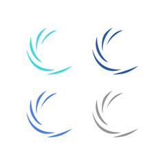 Water Splash Sign Symbol Logo Vector
