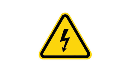 High Voltage Warning Sign