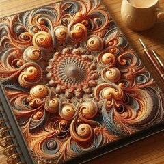 Dynamic Fractal Pattern Notebook