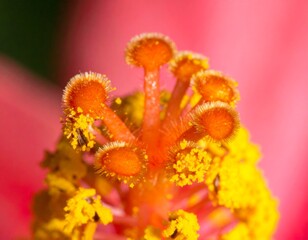 Petal Dust: Extreme Macro of Flower Pollen Release