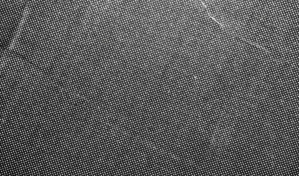 halftone abstract texture overlay with black dots on white background for retro graphic design or vintage print effect - Powered by Adobe