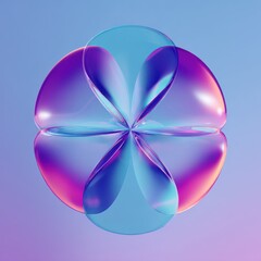 Rainbow-reflective symmetrical shapes in pastel backdrop, compact brand identity resource for digital platforms, minimalist fashion interface overlay.
