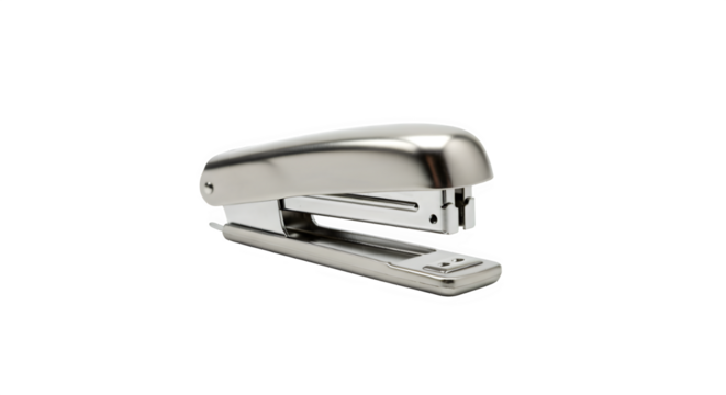 Stapler isolated on PNG  background.