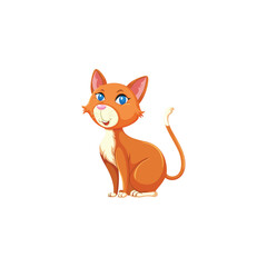 Cute cat cartoon
