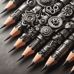 Industrial Chic Graphite Pencils