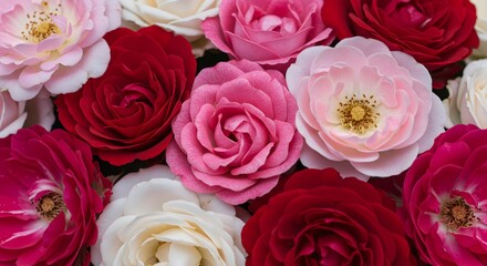Roses bouquet arrangement